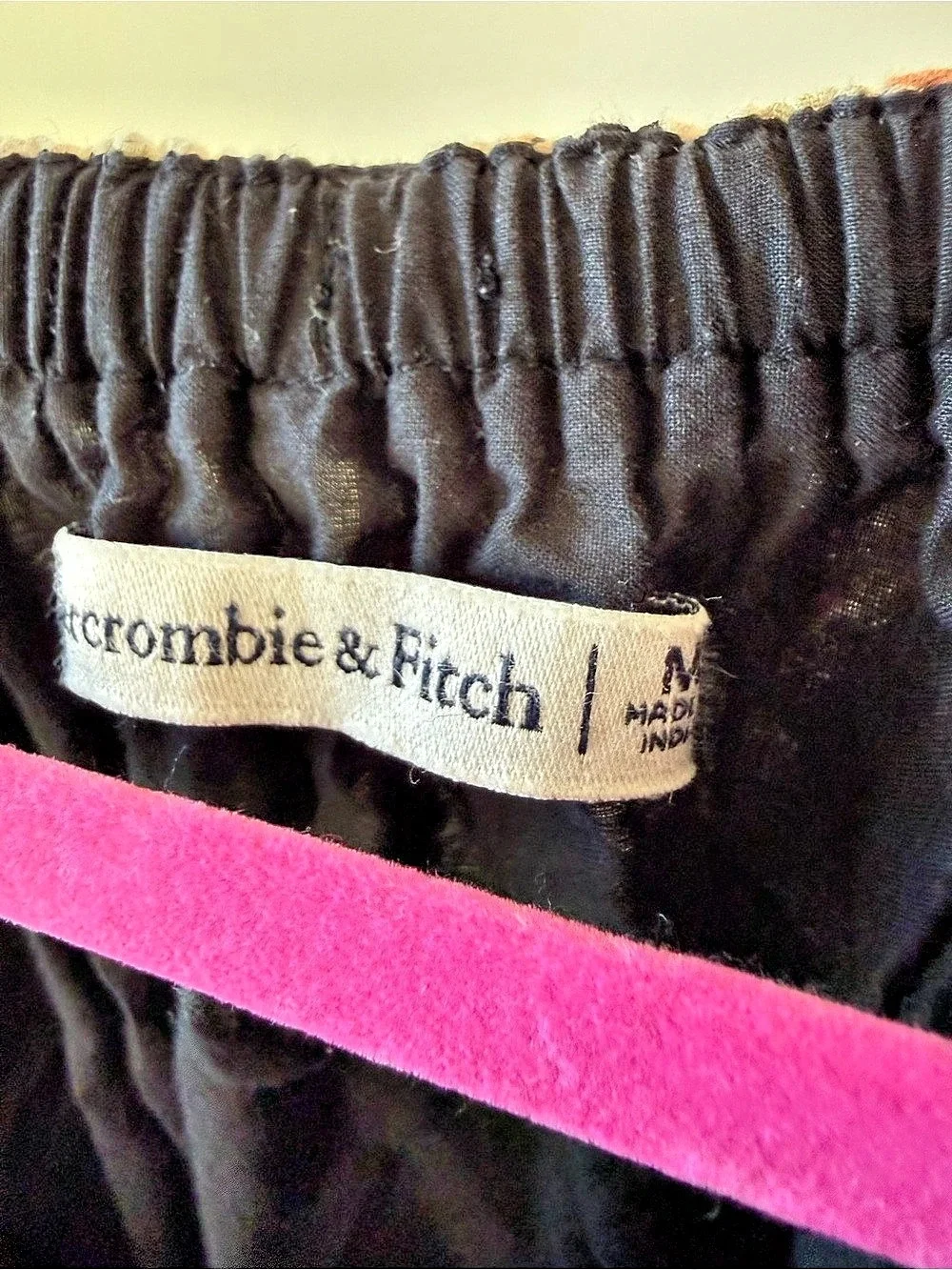 Abercrombie & Fitch Black & White Floral Tiered Maxi Dress Like New